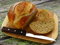 Almost No-Knead Bread