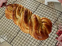 Cinnamon-Apple Twist Bread
